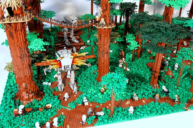 battle endor lego