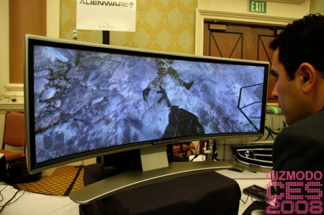 Alienware Curved Monitor Looks Like It's From Another Planet