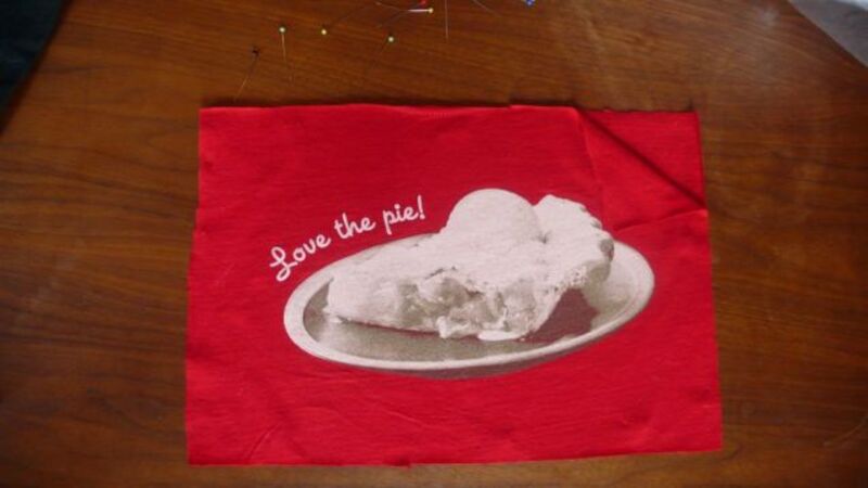 How To Turn A T-Shirt Into A Pillow