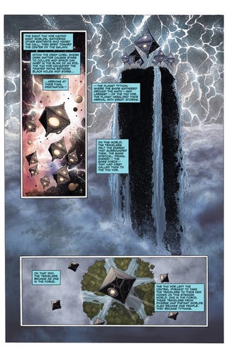 An exclusive sneak peek of Dawn of the Jedi, the mysterious new Star Wars comic!