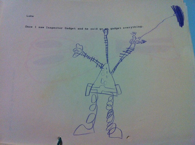 A Child's Sketchbook From the 1980s, Preserved For the 21st Century