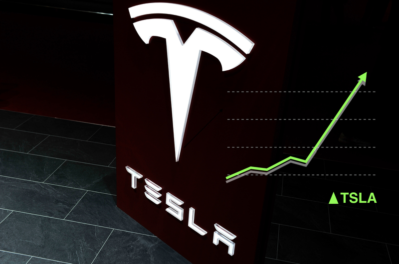 Tesla's Stock Price Soared After The Model 3 Unveiling