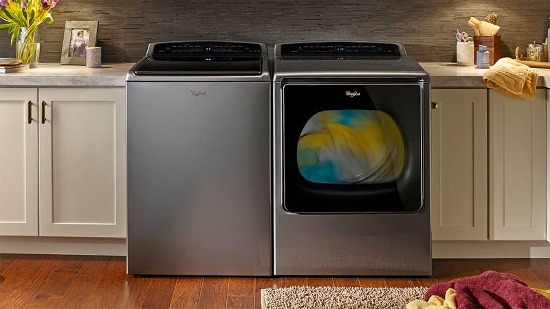 Whirlpool's New Washer and Dryer Automatically Restock Detergents Using Amazon Dash