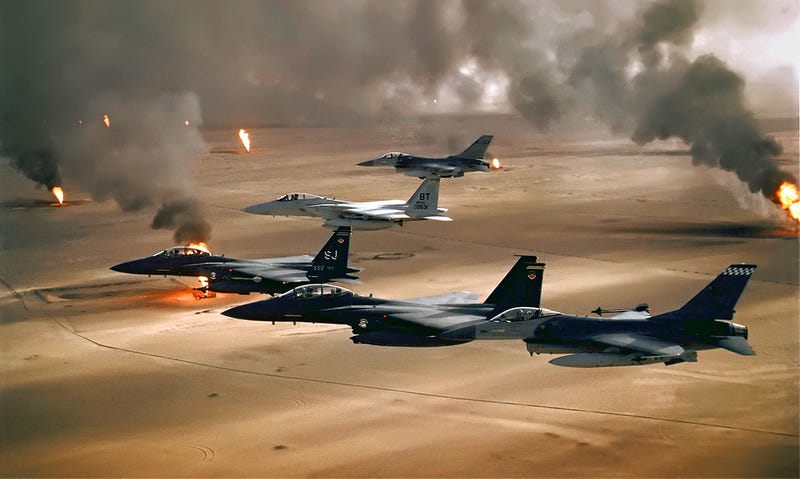 Operation Desert Storm By The Numbers On Its 25th Anniversary