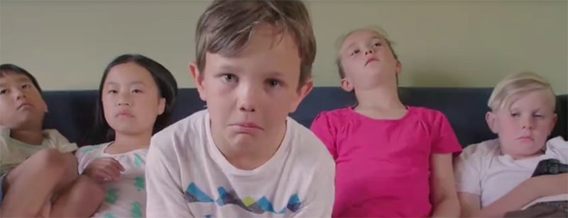 What Game Could Possibly Make A Kid This Sad?