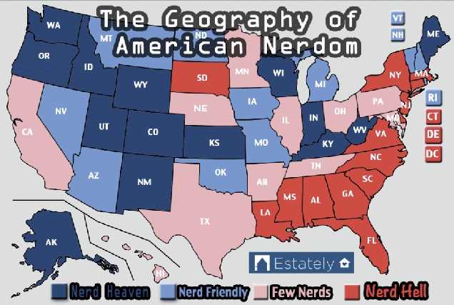 What Are The Nerdiest States In America?