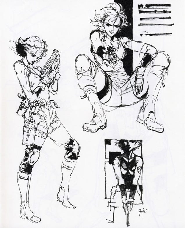 Metal Gear Ain't Metal Gear Without Yoji Shinkawa's Iconic Art