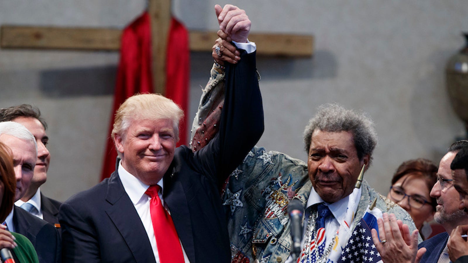 Don King Says Nigger While Introducing Donald Trump