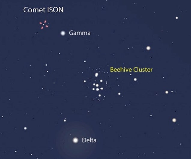 How to Spot Comet ISON in the Early Morning Sky