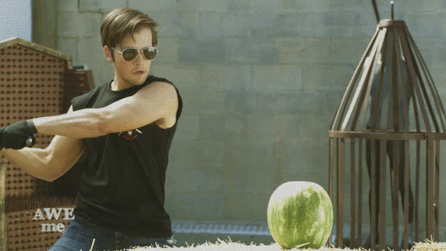 Real-Life Sword Art Online Blade Cuts Watermelons, Not Bosses