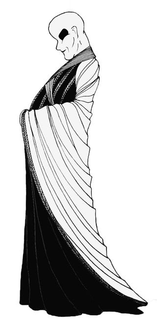 Beautiful black-and-white illustrations put a gothic spin on Game of Thrones