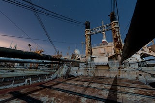 A fleet of Navy ghost ships, right out of the Bermuda Triangle