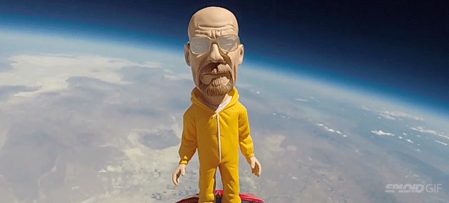 Walter White gets high*