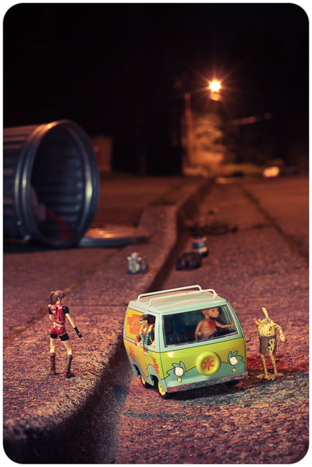 Hidden camera photos reveal the secret lives of scifi toys