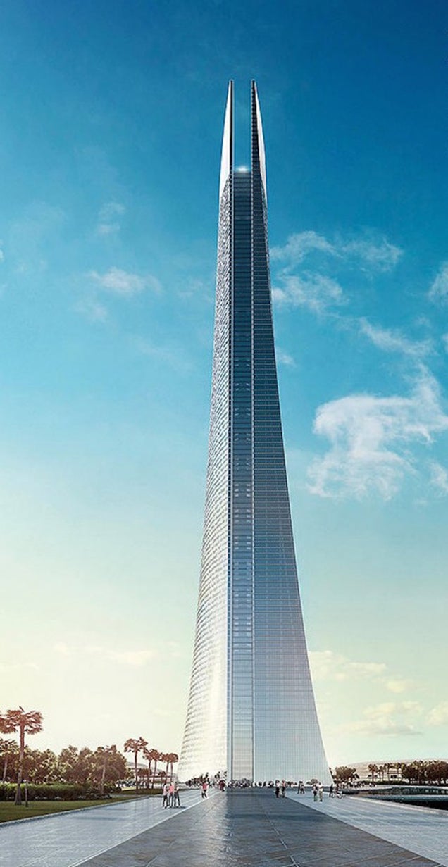 Someone wants to build a futuristic version of Sauron's tower in Africa