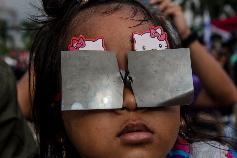 Last Night's Solar Eclipse Looks Stunning in These Captivating Images