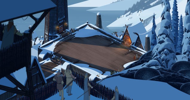 The Art Of The Banner Saga, One Of The Most Beautiful Video Games I've Ever Seen