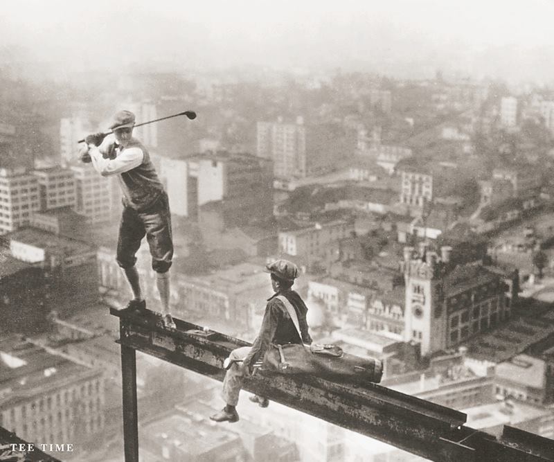 Death-Defying Photos Of Skyscraper Construction Workers Goofing Around