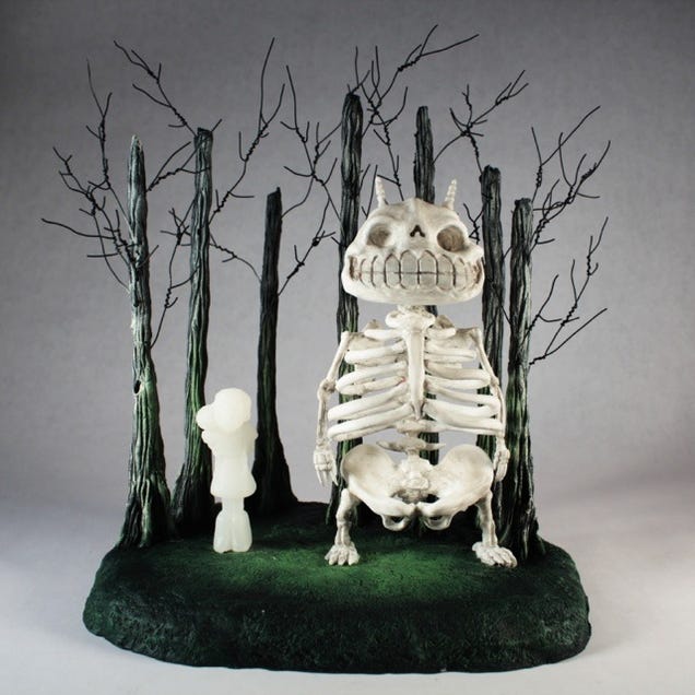 Skeleton Totoro Is Not Cuddly Cute. At All.