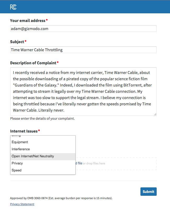 How to Yell at the FCC About Your Cable Company Violating Net Neutrality