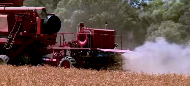 This Machine Destroys Seeds of Nasty Mutant Weeds In the Combine