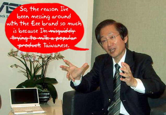 Cnet Columnist Says Asus Screwed Eee Brand Because It's From Taiwan