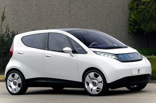 Pininfarina B0 Electric Car: 153 Mile Range, 80 MPH Top Speed!
