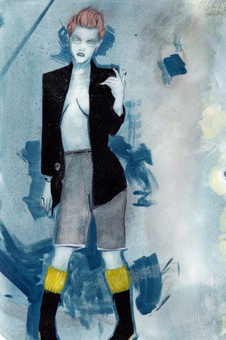 Zany X-Men fashions turn Magneto into a preening popinjay