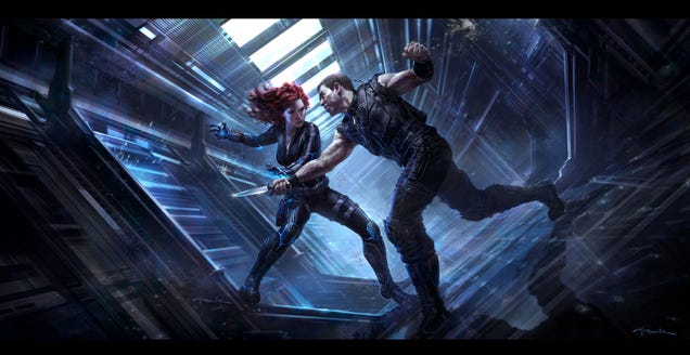 Insane collection of Avengers concept art shows Thanos in action