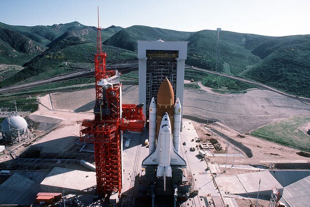 The Space Shuttle’s Military Launch Complex In California That Never Was