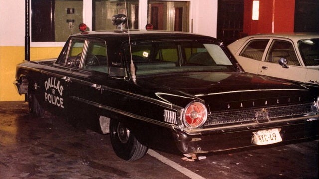 85 years of Dallas Police squad cars