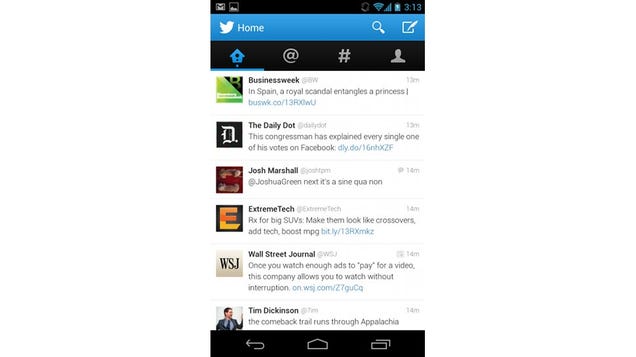 A Closer Look at Twitter's Wonderful Android Redesign