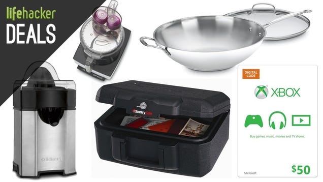 Upgrade Your Kitchen, Protect Your Valuables, Go to a Movie [Deals]