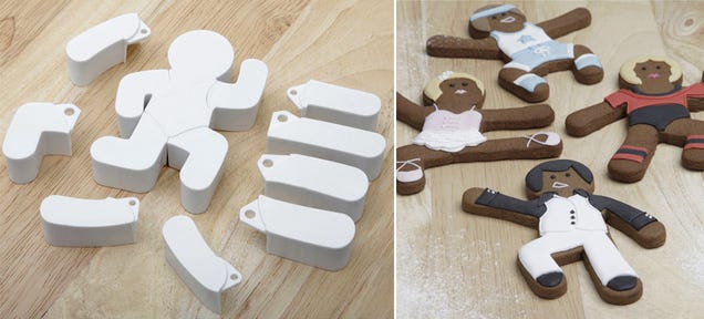 Make Your Gingerbread People Dance With These Posable Cookie Cutters