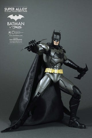 I'm in Love With a Giant Batman Figure That's Made Out of Metal