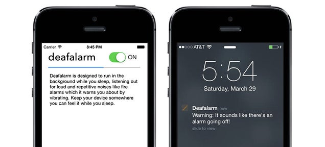 An Always-Listening App That Alerts the Hearing Impaired To Alarms