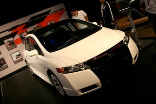 Honda Civic HFP Concept Sits Efficiently On SEMA Show Floor