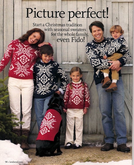 Christmas sweaters for the clearance whole family