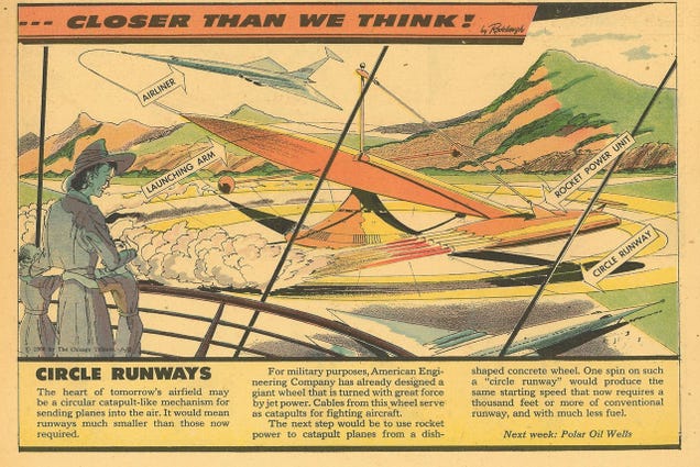 These Circular Runways Were Designed To Catapult Planes Skyward