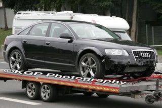 2010 Audi A7 Caught Testing, Crashing Near The Nürburgring
