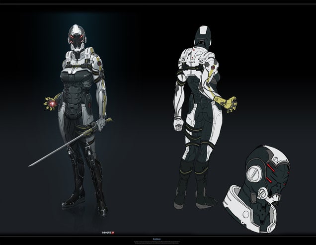 Stunning Mass Effect Portraits (And Dragon Age on a Leash)