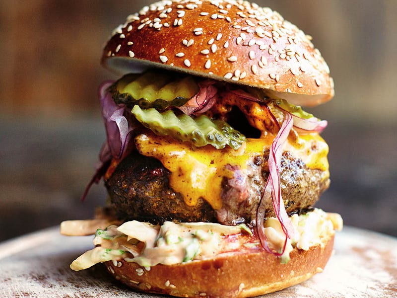 jamie oliver"s insanity burger looks insanely