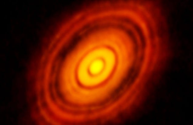 Unprecedented New Image Shows A Planet-Forming Disc Around A Young Star