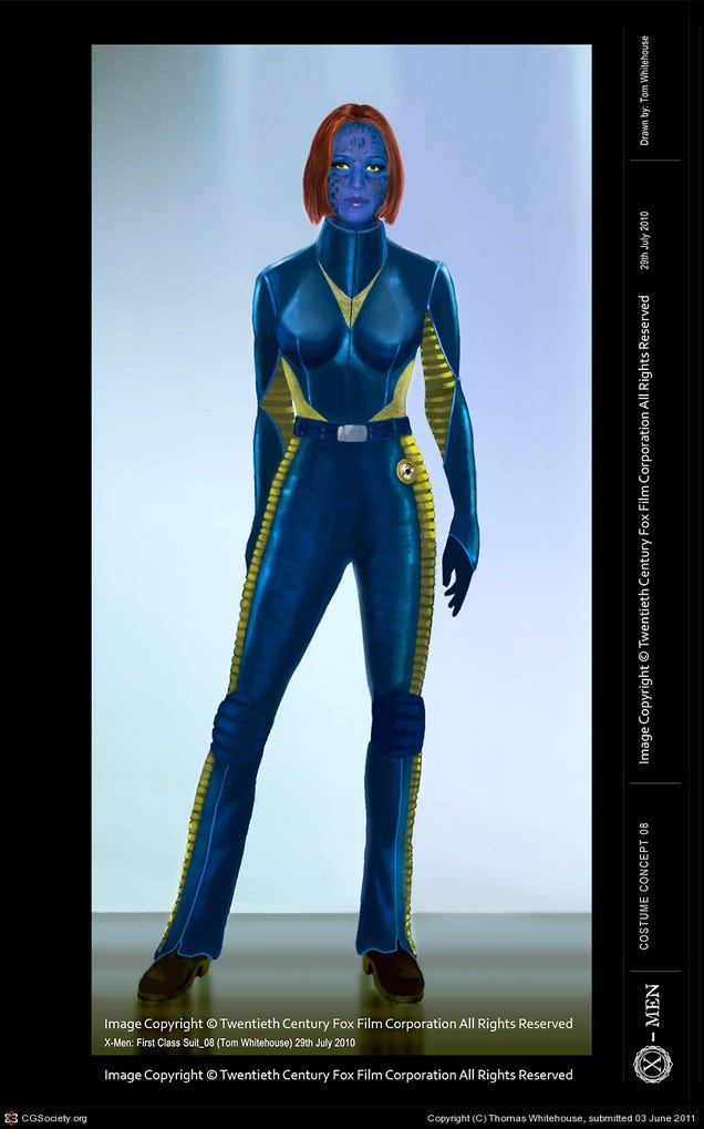 Eye-Popping New Concept Art from Avengers, Green Lantern and X-Men: First Class!