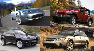 Ten Best Cars For A Fall Weekend Trip