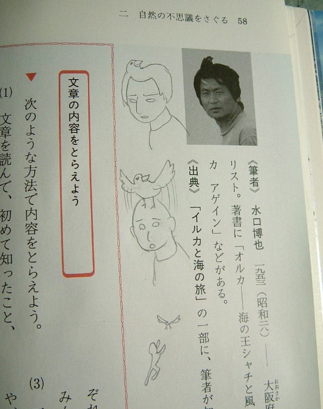 If You're Going to Deface Your School Books, Do It Well. Like This.
