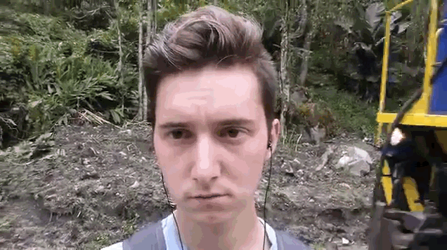 El joven del selfie y el tren, camino de hacerse rico en YouTube