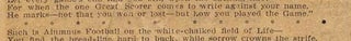 Close Reading: Did Grantland Rice Misquote Grantland Rice's Most Famous Quote?