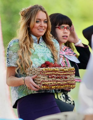 Lindsay Lohan & America Ferrera: Acting Ugly On The Set Of Betty