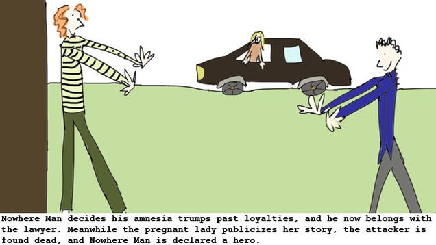 Lifetime Movie Cartoon: The Wives He Forgot